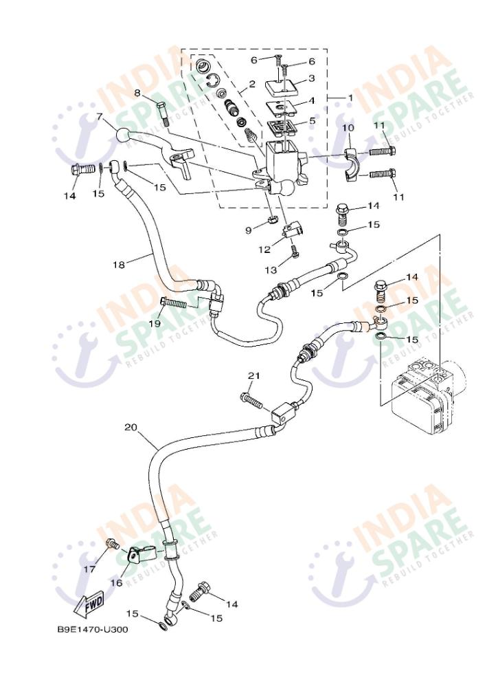 FRONT MASTER CYLINDER
